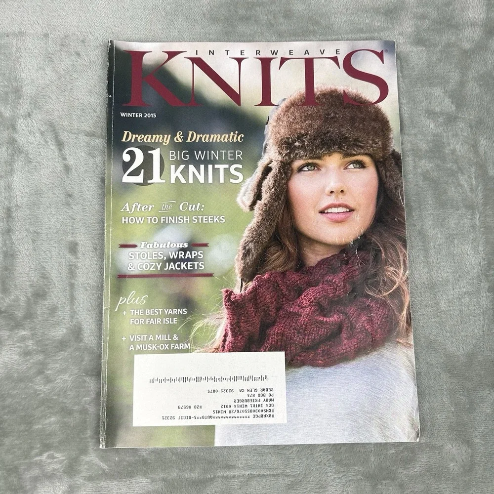Interweave Knits Magazine Winter 2015 